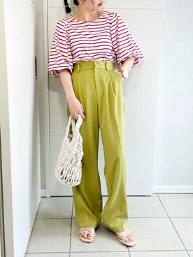 「T・S・L（ティーエスエル）のアイテム」を使った、❁⃘asa❁⃘さん（レディース・150cm）の夏コーディネート