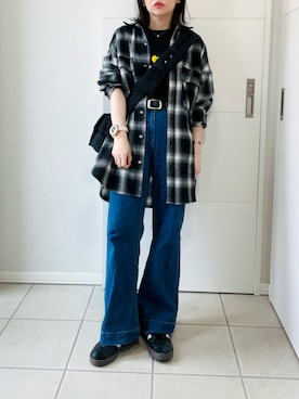 「アイテム（その他）」を使った、❁⃘asa❁⃘さん（レディース・150cm）の秋コーディネート