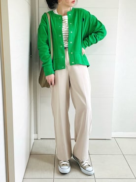 ❁⃘asa❁⃘さん（レディース・150cm）の春コーディネート