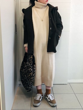 「La-gemme（ラジェム）のアイテム（その他アウター）」を使った、❁⃘asa❁⃘さん（レディース・150cm）の冬コーディネート