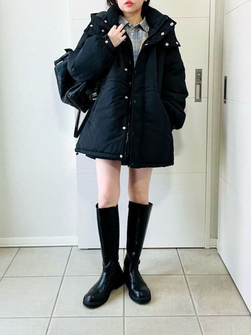 セール】【マルチway】ウェストスピンドル中綿フードブルゾン（ダウン