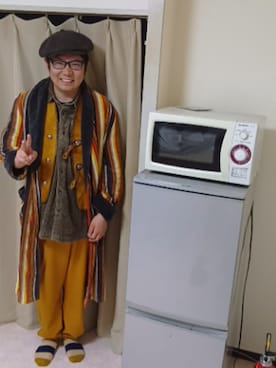 「アイテム（ベスト）」を使った、あらたさん（メンズ・174cm）の冬コーディネート