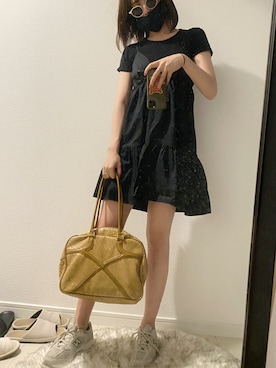 「オルチャンファッション」｜「アイテム（ワンピース/ドレス）」を使った、さなKoreaさん（レディース・156cm）の夏コーディネート