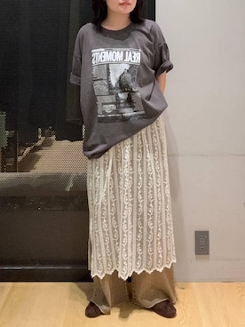 モエカさん(レディース・158cm)の春コーディネート