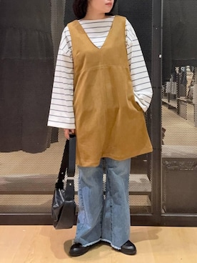 モエカさん（レディース・158cm）の冬コーディネート