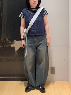モエカさん（レディース・158cm）の春コーディネート