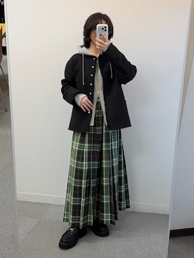 「LAVEANGE（ラビアンジェ）のアイテム」を使った、yuumiさん（レディース・154cm）の秋コーディネート