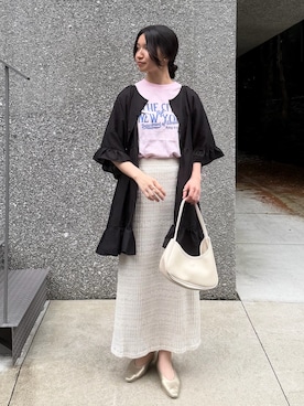 「GOOD ROCK SPEED（グッドロックスピード）のアイテム」を使った、yuumiさん（レディース・154cm）の夏コーディネート
