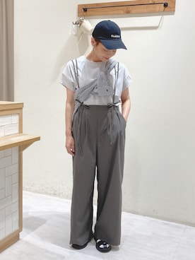 n.aiさん（レディース・157cm）の夏コーディネート