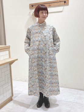 「TSUHARU by Samansa Mos2（ツハルバイサマンサモスモス）のアイテム（ブーツ）」を使った、n.aiさん（レディース・157cm）の冬コーディネート