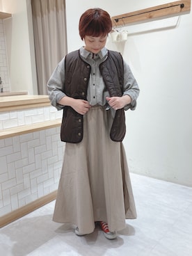 n.aiさん(レディース・157cm)の秋コーディネート