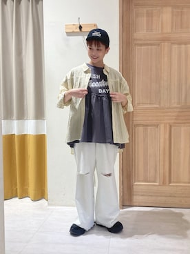 「SM2（エスエムツー）のアイテム」を使った、n.aiさん（レディース・157cm）の秋コーディネート