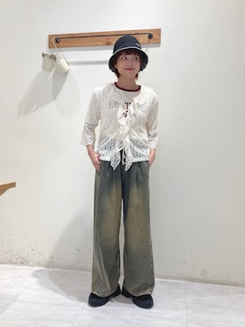 「甘辛mix」｜n.aiさん（レディース・157cm）の秋コーディネート