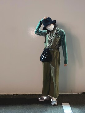 朱莉さん（レディース・165cm）の冬コーディネート