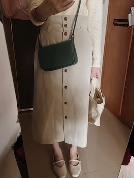 「A Day in the Life （アデイインザライフ）のアイテム」を使った、ウェイツさん（レディース・163cm）の春コーディネート
