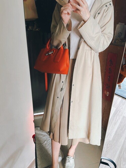 ウェイツ|LONGCHAMPのバッグを使ったコーディネート - WEAR