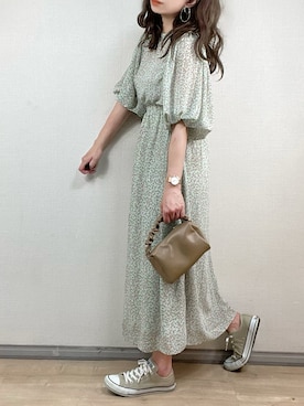 ange⭐︎さん（レディース・165cm）の春コーディネート