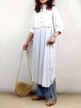 ange⭐︎さん（レディース・165cm）の夏コーディネート