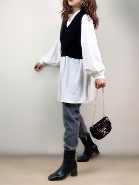 ange⭐︎さん（レディース・165cm）の秋コーディネート