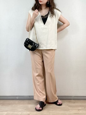 ange⭐︎さん（レディース・165cm）の夏コーディネート