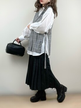 ange⭐︎さん（レディース・165cm）の春コーディネート