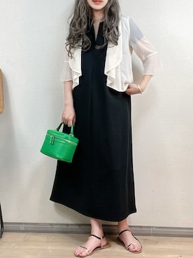 「パーティースタイル」｜「アイテム（その他アウター）」を使った、ange⭐︎さん（レディース・165cm）の夏コーディネート