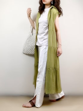 ange⭐︎さん（レディース・165cm）の夏コーディネート