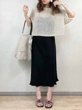 ange⭐︎さん（レディース・165cm）の夏コーディネート