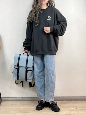 「ap retro（アプレトロ）のアイテム（パンツ）」を使った、ange⭐︎さん（レディース・165cm）の秋コーディネート