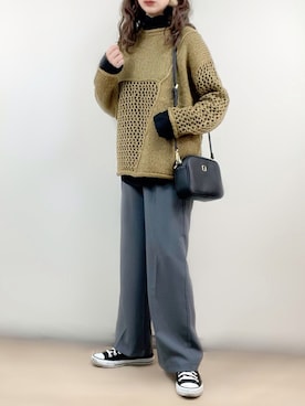 「Crisp yours」｜ange⭐︎さん（レディース・165cm）の秋コーディネート