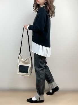 ange⭐︎さん（レディース・165cm）の冬コーディネート