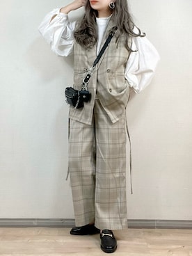 ange⭐︎さん（レディース・165cm）の秋コーディネート