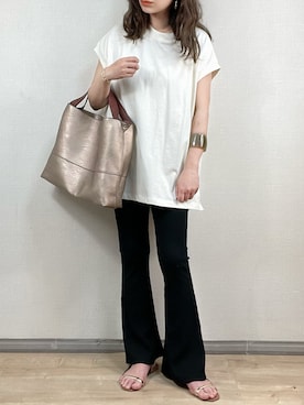 ange⭐︎さん（レディース・165cm）の春コーディネート