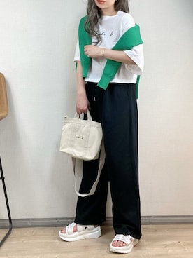 ange⭐︎さん（レディース・165cm）の春コーディネート