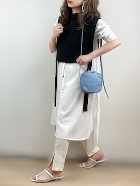 「zucca」｜「アイテム（ワンピース/ドレス）」を使った、ange⭐︎さん（レディース・165cm）の春コーディネート