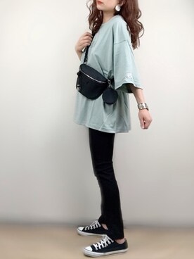 「RUGGEDWORKS」｜ange⭐︎さん（レディース・165cm）の夏コーディネート