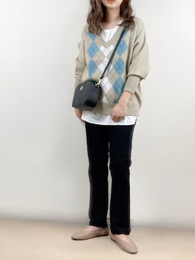 ange⭐︎さん（レディース・165cm）の秋コーディネート