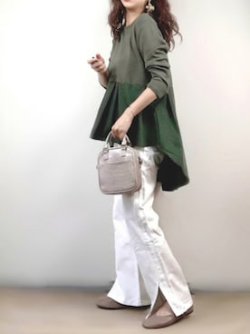 ange⭐︎さん（レディース・165cm）の秋コーディネート