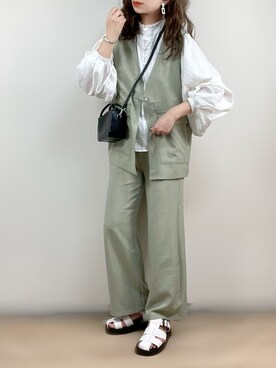 「kutir」｜ange⭐︎さん（レディース・165cm）の春コーディネート