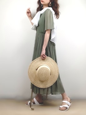 ange⭐︎さん（レディース・165cm）の夏コーディネート