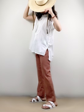 ange⭐︎さん（レディース・165cm）の夏コーディネート