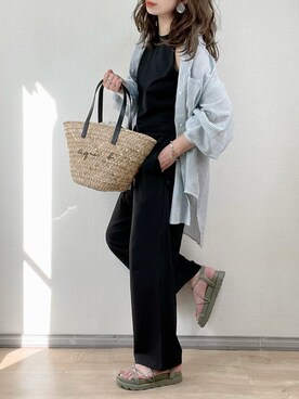 ange⭐︎さん（レディース・165cm）の夏コーディネート