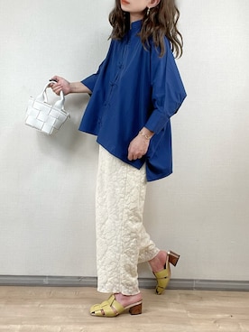 「ごきげんウィーク」｜「アイテム（ハンドバッグ）」を使った、ange⭐︎さん（レディース・165cm）の春コーディネート