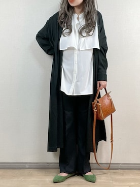 「Wrangler」｜「アイテム（ワンピース/ドレス）」を使った、ange⭐︎さん（レディース・165cm）の秋コーディネート
