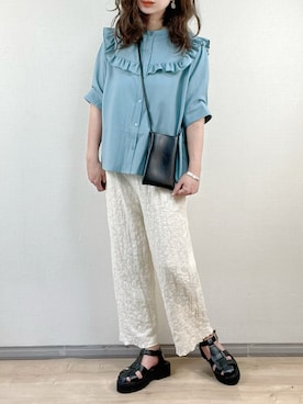 ange⭐︎さん（レディース・165cm）の夏コーディネート