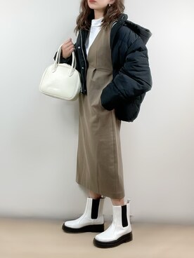 「URBAN RESEARCH ROSSO」｜「アイテム（ダウンジャケット/コート）」を使った、ange⭐︎さん（レディース・165cm）の秋コーディネート