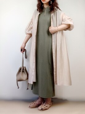 ange⭐︎さん（レディース・165cm）の夏コーディネート