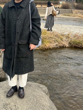 ginayaさん（レディース・154cm）の冬コーディネート