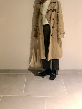 「ARTS & SCIENCE（アーツアンドサイエンス）のアイテム」を使った、ginayaさん（レディース・154cm）の秋コーディネート