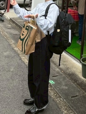 「ORCIVAL（オーシバル）のアイテム」を使った、ginayaさん（レディース・154cm）の春コーディネート